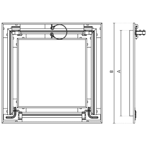Accueil trappe de visite etanche air et poussiere 29 db plp 15 mm eco star airproof 2