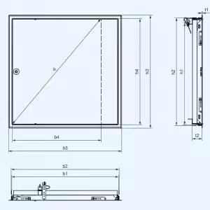 Accueil trappe plafond coupe feu ei 60 softline fire star size