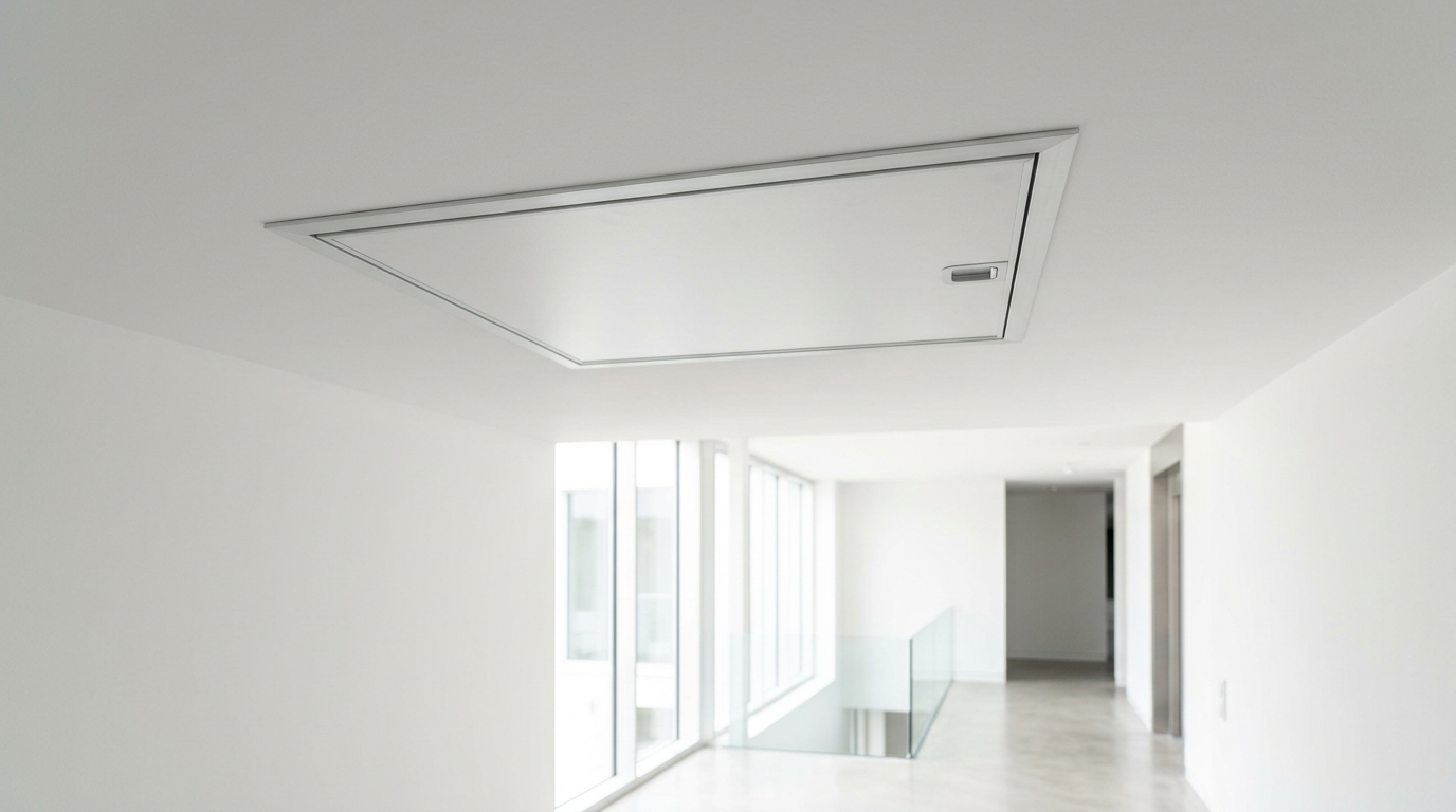 trappe de visite aluminium légère plafond
