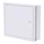 Trappe de visite coupe-feu EI90 Softline acier murs massifs et gaines